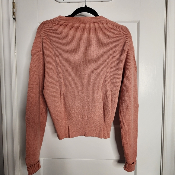 Wilfred coral merino sweater - Picture 3 of 3